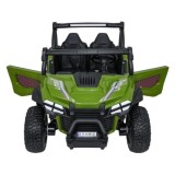 JOKO Elekrické autíčko Gravity Buggy 4x80W, penové kolesá, kožené sedadlo, FM rádio, zelené