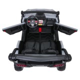 JOKO Elekrické autíčko Gravity Buggy 4x80W, penové kolesá, kožené sedadlo, FM rádio, sivé