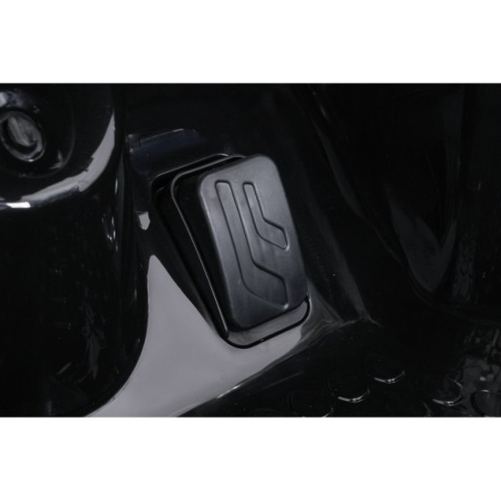JOKO Elektrické autíčko Jeep Monster 4x200W, penové kolesá, kožené sedadlo, nosnosť 50kg, sedadlo pre Rodiča, čierne