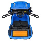 JOKO Elektrické autíčko Jeep Monster 4x200W, penové kolesá, kožené sedadlo, nosnosť 50kg, sedadlo pre Rodiča, modré