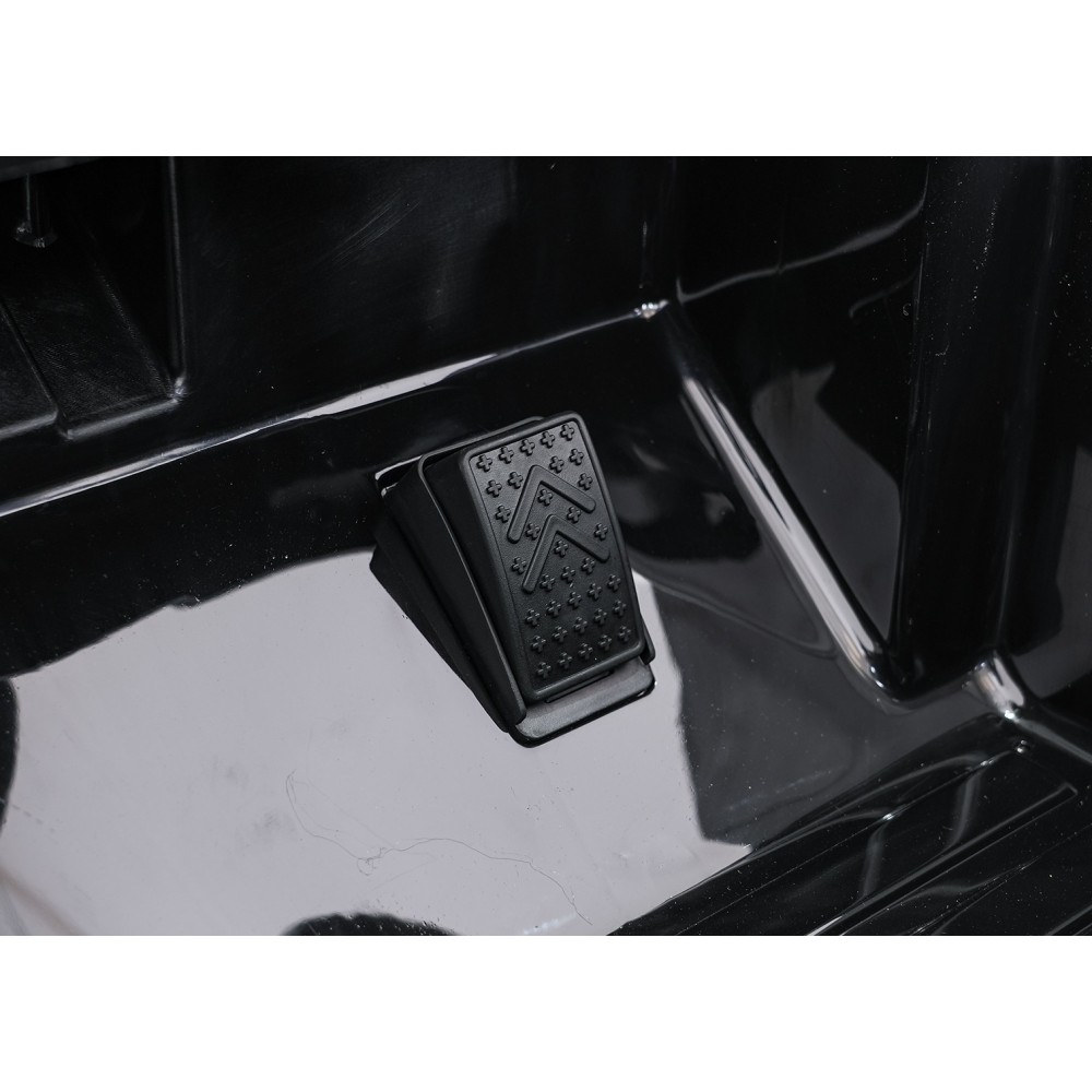 JOKO Elektrické autíčko Jeep BEAST 4x4, kožené sedadlo, penové kolesá, Funkcia Hojdania, Nosnosť 50kg, FM rádio, čierne