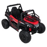 JOKO Elektrické autíčko Terénne Buggy UTV LIFT  4x100W, penové kolesá, kožené sedadlo, červené