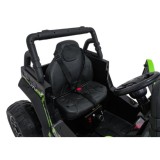 JOKO Elektrické autíčko Terénne Buggy UTV LIFT 4x100W, penové kolesá, kožené sedadlo, zelené
