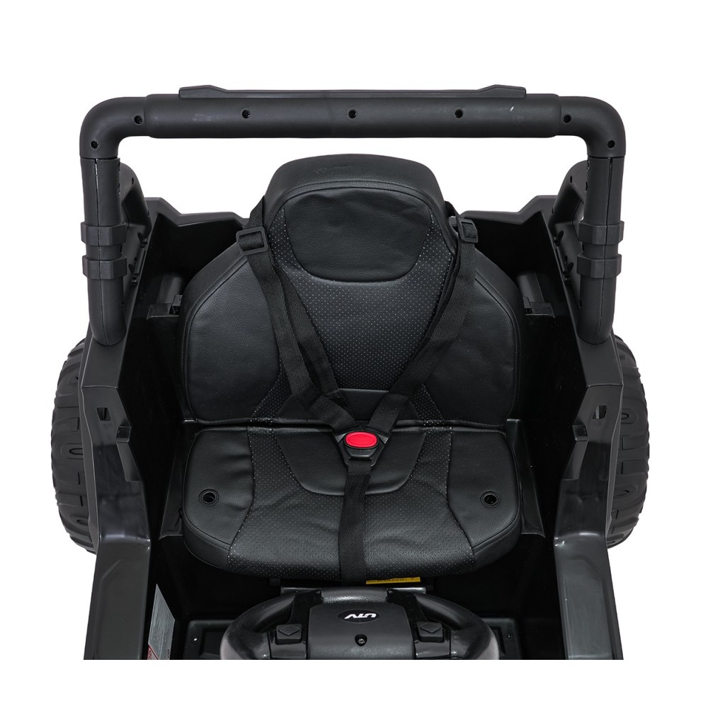 JOKO Elektrické autíčko Terénne Buggy UTV LIFT 4x100W, penové kolesá, kožené sedadlo, zelené
