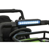 JOKO Elektrické autíčko Terénne Buggy UTV LIFT 4x100W, penové kolesá, kožené sedadlo, zelené