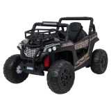 JOKO Elektrické autíčko Terénne Buggy UTV LIFT 4x100W, penové kolesá, kožené sedadlo, čierne maskáčové