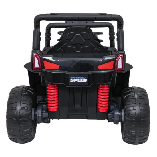 JOKO Elektrické autíčko Terénne Buggy UTV LIFT 4x100W, penové kolesá, kožené sedadlo, ružové