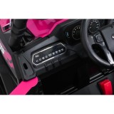 JOKO Elektrické autíčko Terénne Buggy UTV LIFT 4x100W, penové kolesá, kožené sedadlo, ružové