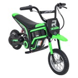 JOKO Elektrická Motorka RZ56 MAX 350W s Reťazovým Pohonom 24V, Nafukovacie kolesá, Kožené sedadlo, nosnosť 65kg, zelená