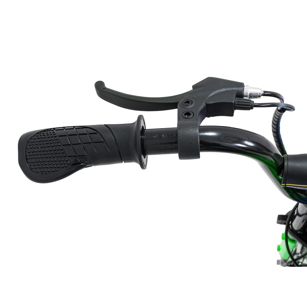 JOKO Elektrická Motorka RZ56 MAX 350W s Reťazovým Pohonom 24V, Nafukovacie kolesá, Kožené sedadlo, nosnosť 65kg, zelená