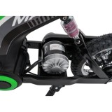 JOKO Elektrická Motorka RZ56 MAX 350W s Reťazovým Pohonom 24V, Nafukovacie kolesá, Kožené sedadlo, nosnosť 65kg, zelená