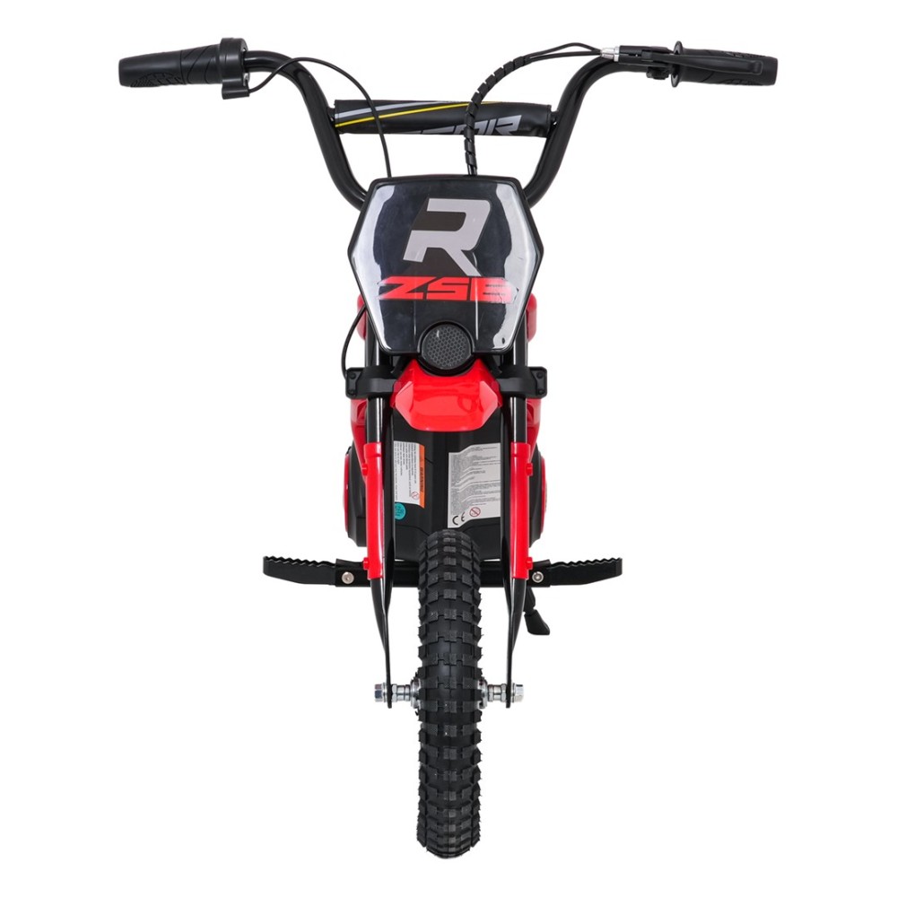 JOKO Elektrická Motorka RZ56 MAX 350W s Reťazovým Pohonom 24V, Nafukovacie kolesá, Kožené sedadlo, nosnosť 65kg, červená