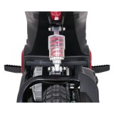 JOKO Elektrická Motorka RZ56 MAX 350W s Reťazovým Pohonom 24V, Nafukovacie kolesá, Kožené sedadlo, nosnosť 65kg, červená