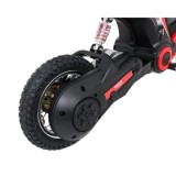 JOKO Elektrická Motorka RZ56 MAX 350W s Reťazovým Pohonom 24V, Nafukovacie kolesá, Kožené sedadlo, nosnosť 65kg, červená