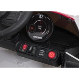 JOKO Elektrické autíčko Mini Cooper, penové kolesá, kožené sedadlo, biele