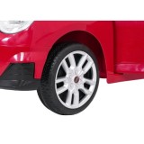 JOKO Elektrické autíčko Mini Cooper, penové kolesá, kožené sedadlo, červené