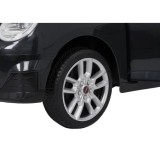 JOKO Elektrické autíčko Mini Cooper, penové kolesá, kožené sedadlo, čierne