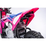 JOKO Elektrická Motorka HONDA CFR450R, penové kolesá, kožené sedadlo, ružová