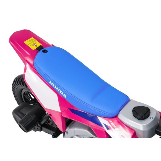 JOKO Elektrická Motorka HONDA CFR450R, penové kolesá, kožené sedadlo, ružová