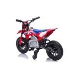 JOKO Elektrická Motorka HONDA CFR450R, penové kolesá, kožené sedadlo, červená