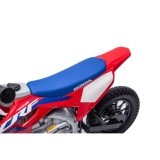 JOKO Elektrická Motorka HONDA CFR450R, penové kolesá, kožené sedadlo, červená
