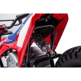 JOKO Elektrická Motorka HONDA CFR450R, penové kolesá, kožené sedadlo, červená