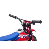 JOKO Elektrická Motorka HONDA CFR450R, penové kolesá, kožené sedadlo, červená