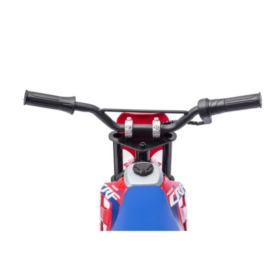 JOKO Elektrická Motorka HONDA CFR450R, penové kolesá, kožené sedadlo, červená