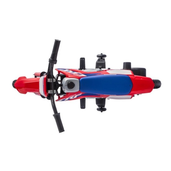 JOKO Elektrická Motorka HONDA CFR450R, penové kolesá, kožené sedadlo, červená