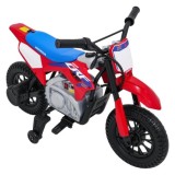 JOKO Elektrická Motorka HONDA CFR450R, penové kolesá, kožené sedadlo, červená