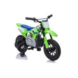 JOKO Elektrická Motorka HONDA CFR450R, penové kolesá, kožené sedadlo, zelená