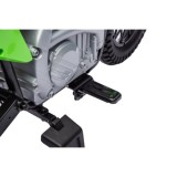 JOKO Elektrická Motorka HONDA CFR450R, penové kolesá, kožené sedadlo, zelená