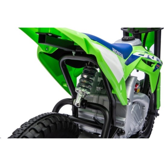 JOKO Elektrická Motorka HONDA CFR450R, penové kolesá, kožené sedadlo, zelená