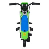 JOKO Elektrická Motorka HONDA CFR450R, penové kolesá, kožené sedadlo, zelená