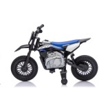 JOKO Elektrická Motorka HONDA CFR450R, penové kolesá, kožené sedadlo, čierna