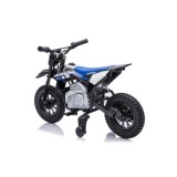JOKO Elektrická Motorka HONDA CFR450R, penové kolesá, kožené sedadlo, čierna