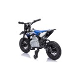 JOKO Elektrická Motorka HONDA CFR450R, penové kolesá, kožené sedadlo, čierna
