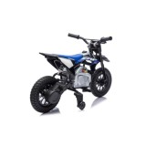JOKO Elektrická Motorka HONDA CFR450R, penové kolesá, kožené sedadlo, čierna
