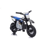 JOKO Elektrická Motorka HONDA CFR450R, penové kolesá, kožené sedadlo, čierna