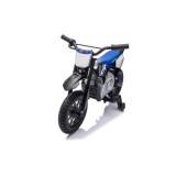 JOKO Elektrická Motorka HONDA CFR450R, penové kolesá, kožené sedadlo, čierna
