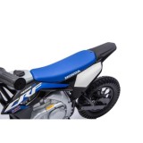 JOKO Elektrická Motorka HONDA CFR450R, penové kolesá, kožené sedadlo, čierna