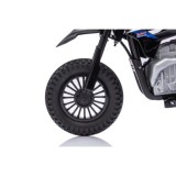 JOKO Elektrická Motorka HONDA CFR450R, penové kolesá, kožené sedadlo, čierna