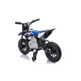 JOKO Elektrická Motorka HONDA CFR450R, penové kolesá, kožené sedadlo, čierna