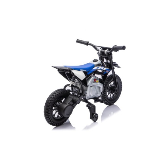 JOKO Elektrická Motorka HONDA CFR450R, penové kolesá, kožené sedadlo, čierna