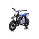 JOKO Elektrická Motorka HONDA CFR450R, penové kolesá, kožené sedadlo, čierna