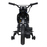 JOKO Elektrická Motorka HONDA CFR450R, penové kolesá, kožené sedadlo, čierna