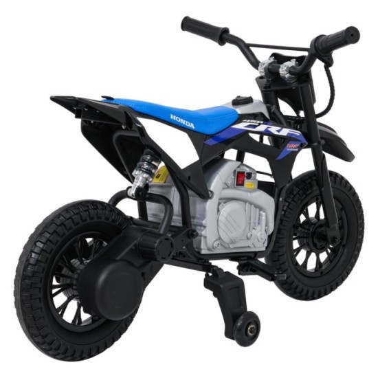 JOKO Elektrická Motorka HONDA CFR450R, penové kolesá, kožené sedadlo, čierna