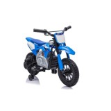 JOKO Elektrická Motorka HONDA CFR450R, penové kolesá, kožené sedadlo, modrá
