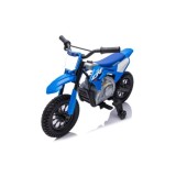 JOKO Elektrická Motorka HONDA CFR450R, penové kolesá, kožené sedadlo, modrá