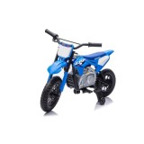 JOKO Elektrická Motorka HONDA CFR450R, penové kolesá, kožené sedadlo, modrá